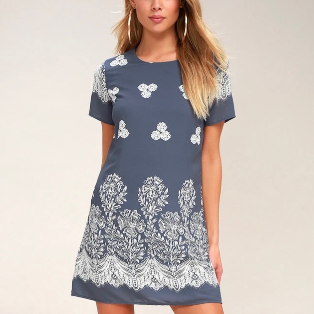 Cute Lulu’s boho summer shift dress